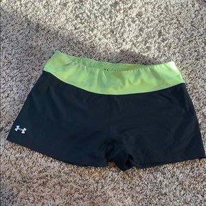 Woman’s Under Armour Spandex Shorts